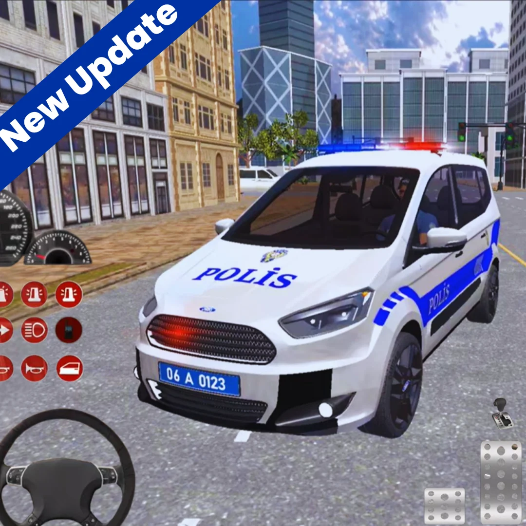 FORD Connect TÜRKİŞ Police Car Game