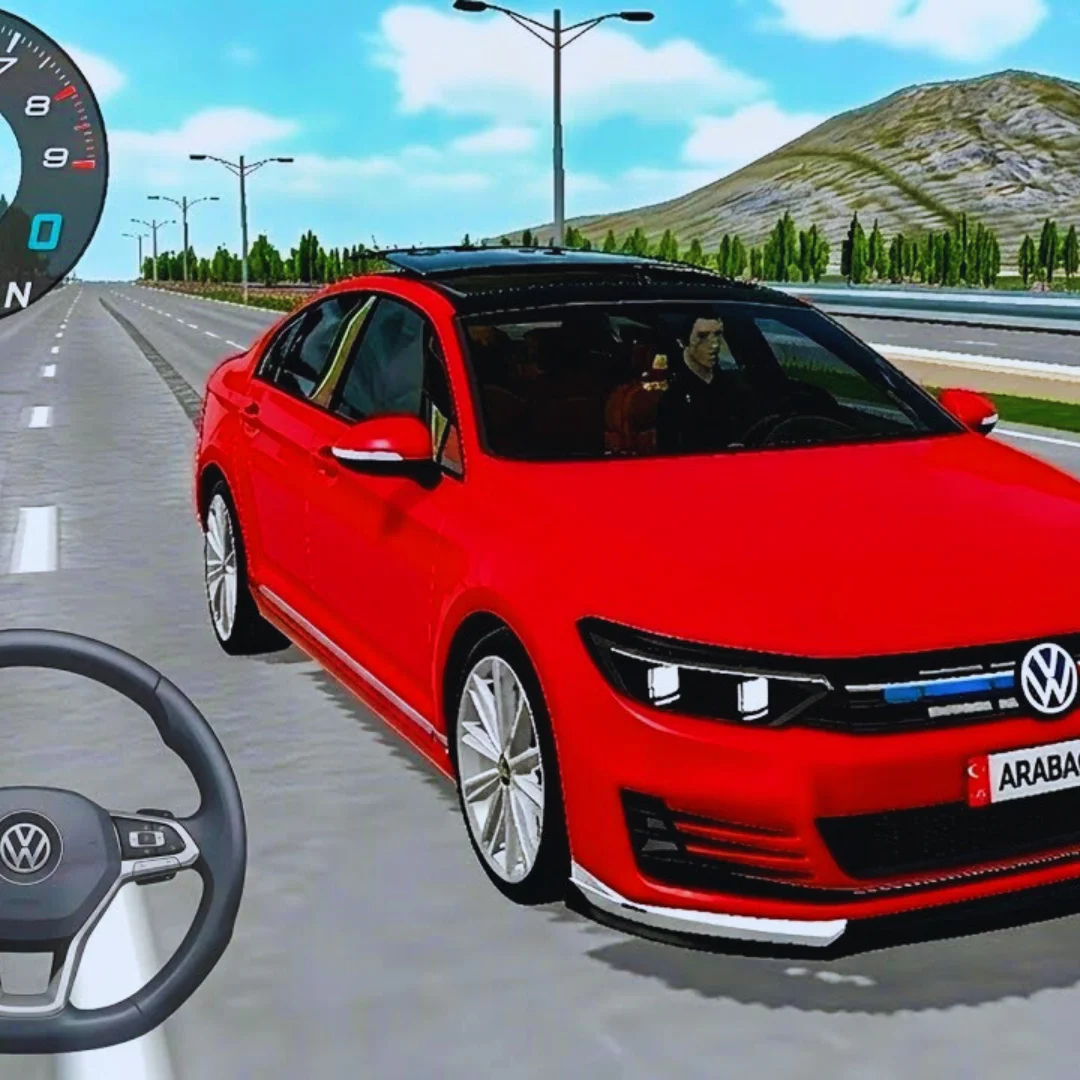 Modified Passat Driving Simulator Game