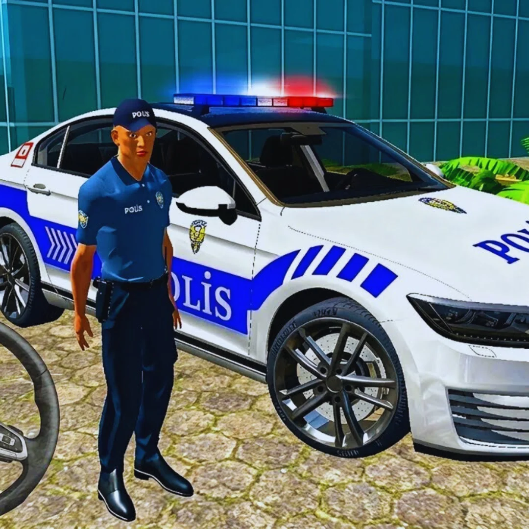 Volkswagen Passat Turkish Police Car Game